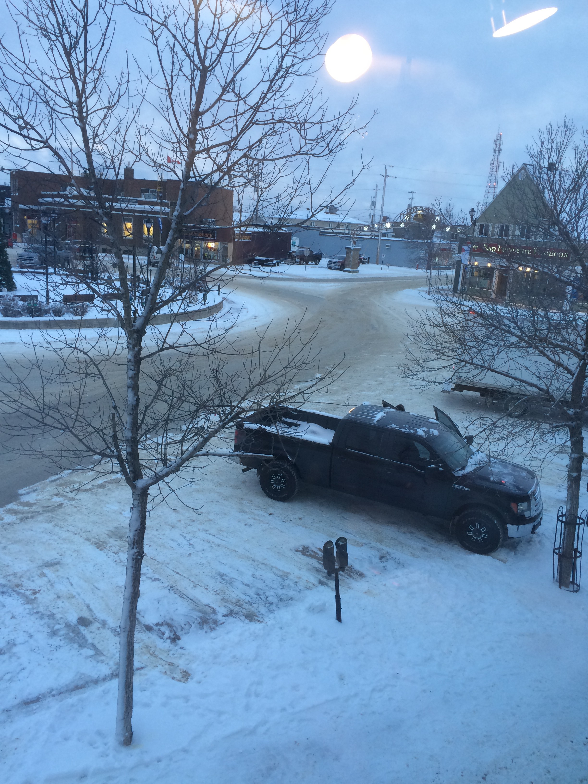 Some Roads Still Snow-Packed and Side Walks Icy in Kapuskasing