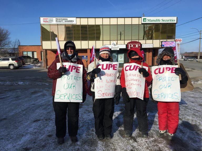Canadian Hearing Society Employees on Strike