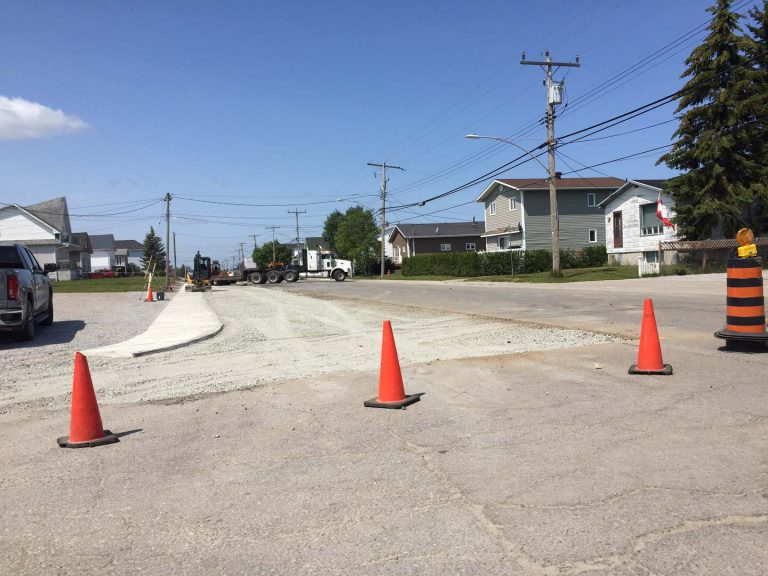 Kapuskasing Road Construction Projects Progressing Well