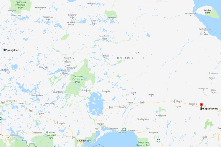Chapter 2: Pikangikum residents escape forest fire by coming to Kapuskasing