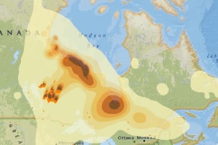 Smoke leads to air quality advisory