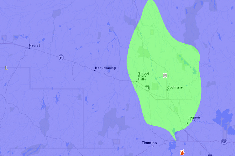 Forest fire hazard low to moderate heading into weekend