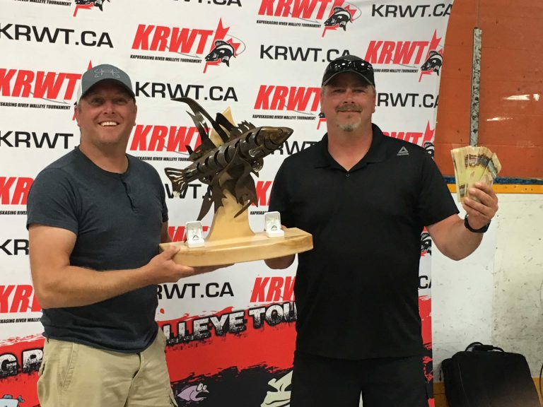 Timmins Teams Sweep Top Spots at Kap River Walleye Tournament