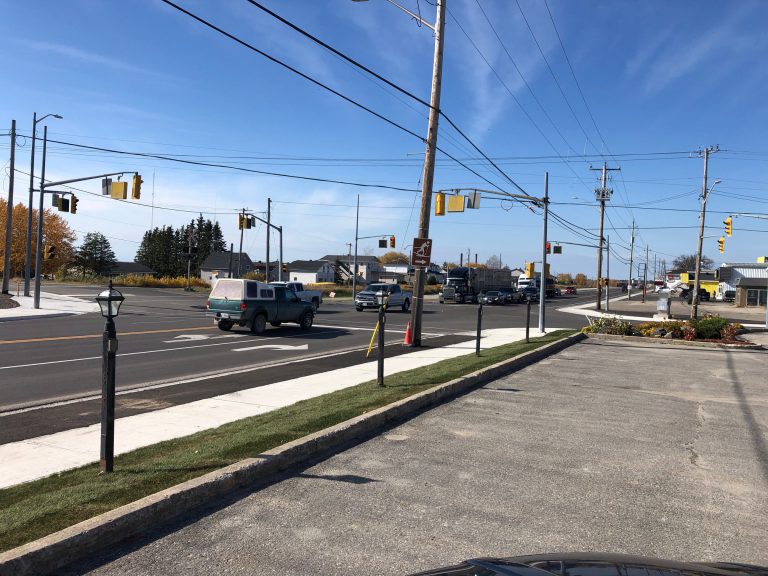 Government Road and Brunelle Road intersection causes issues for truckers