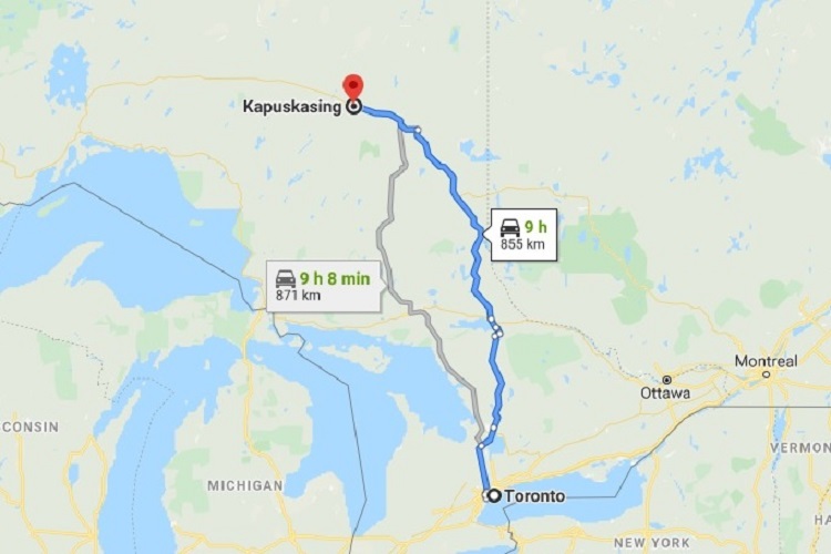 Working remotely is a new call to move north from the Greater Toronto area
