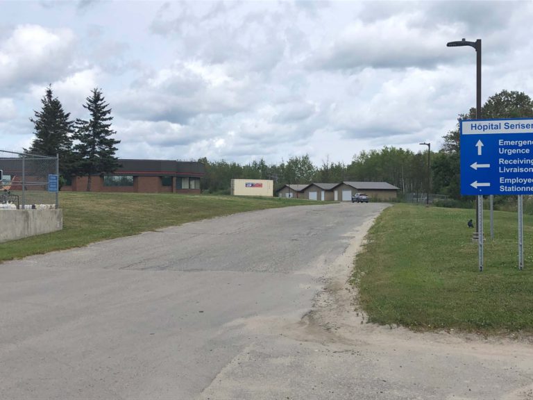 Hospital asks Town to help fix up access road