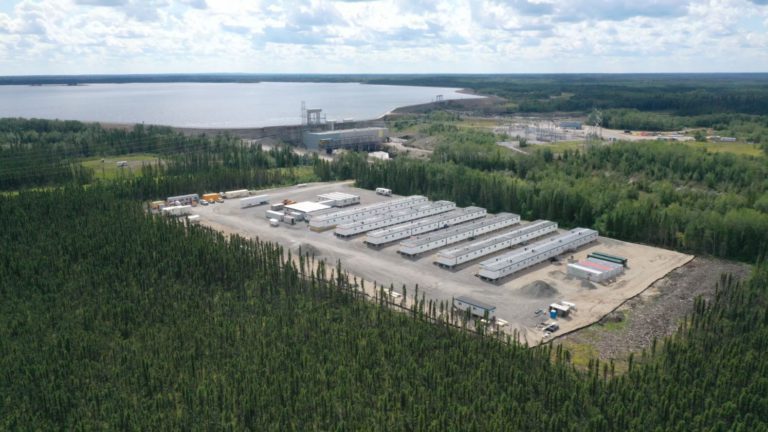 Workers camp and offices among the things being built at Little Long dam safety project