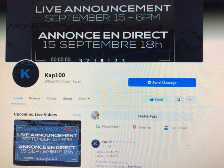 Kap 100 Committee Facebook unveil tonight