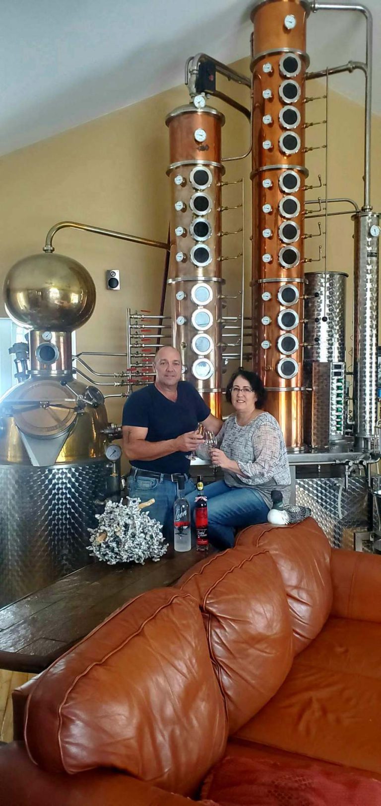 Hearst distillery produced hand sanitizer for area companies this past spring