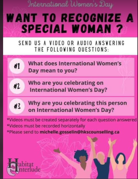 International Women’s Day organizers looking for help to recognize special women