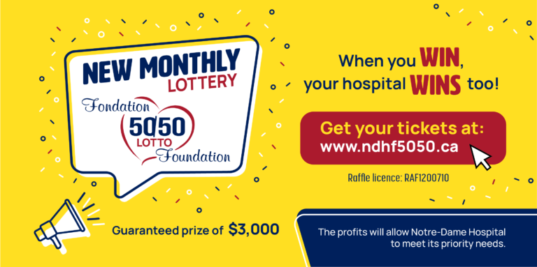 New online 50-50 draw to support Notre Dame Hospital in Hearst