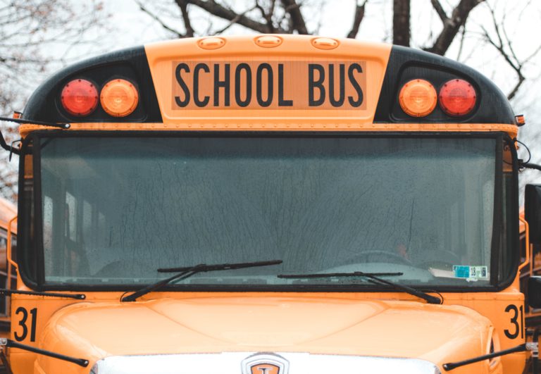 Buses are cancelled but schools are open this morning