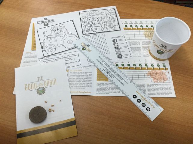 Grain kits available to be picked up at Kap Public Library on Tuesday