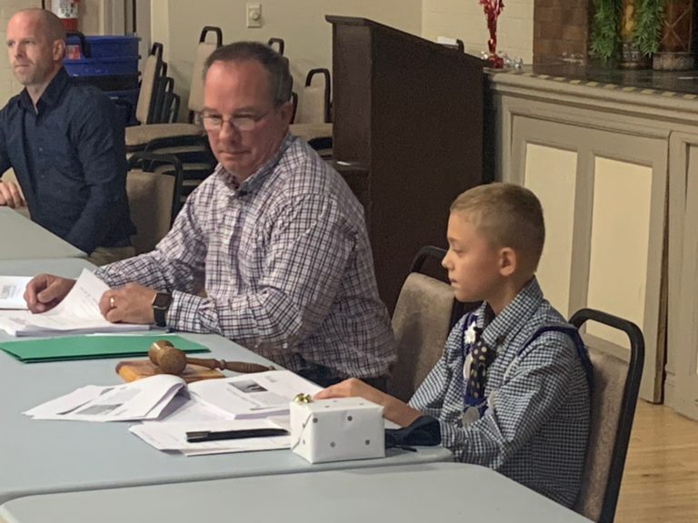 Nine year old Kapuskasing boy shadows town council