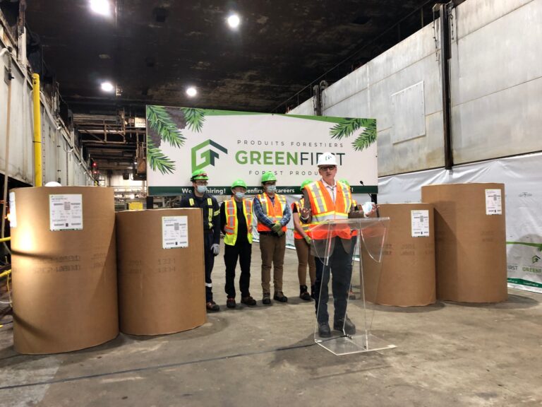 GreenFirst Kapuskasing Mill gets $400,000 from NOHFC