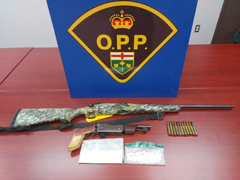 OPP recover drugs and firearms from search warrant in Hearst, leads to charges