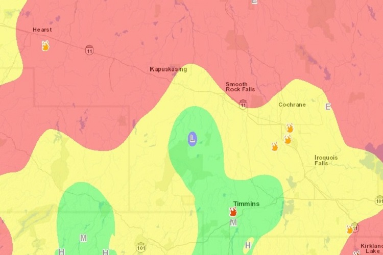 The latest on the region’s forest fires and what effect overnight rain had on the hazard