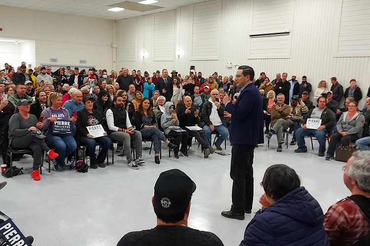 Federal conservative leader Pierre Poilievre visits Kap on Wednesday