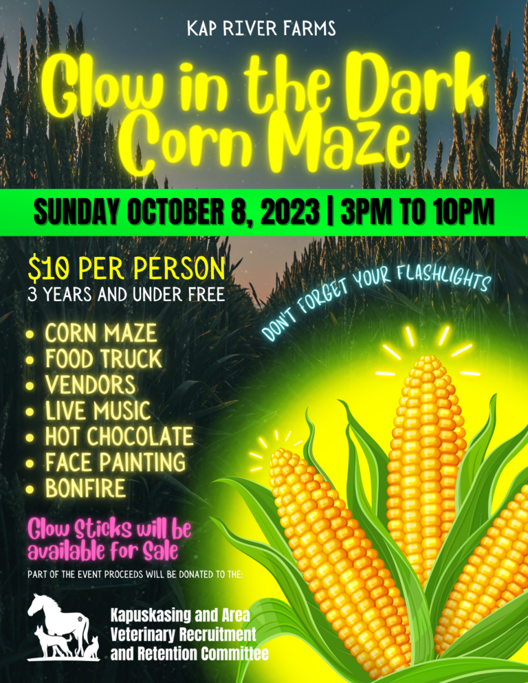 Corn Maze event to help Veterinary recruitment committee