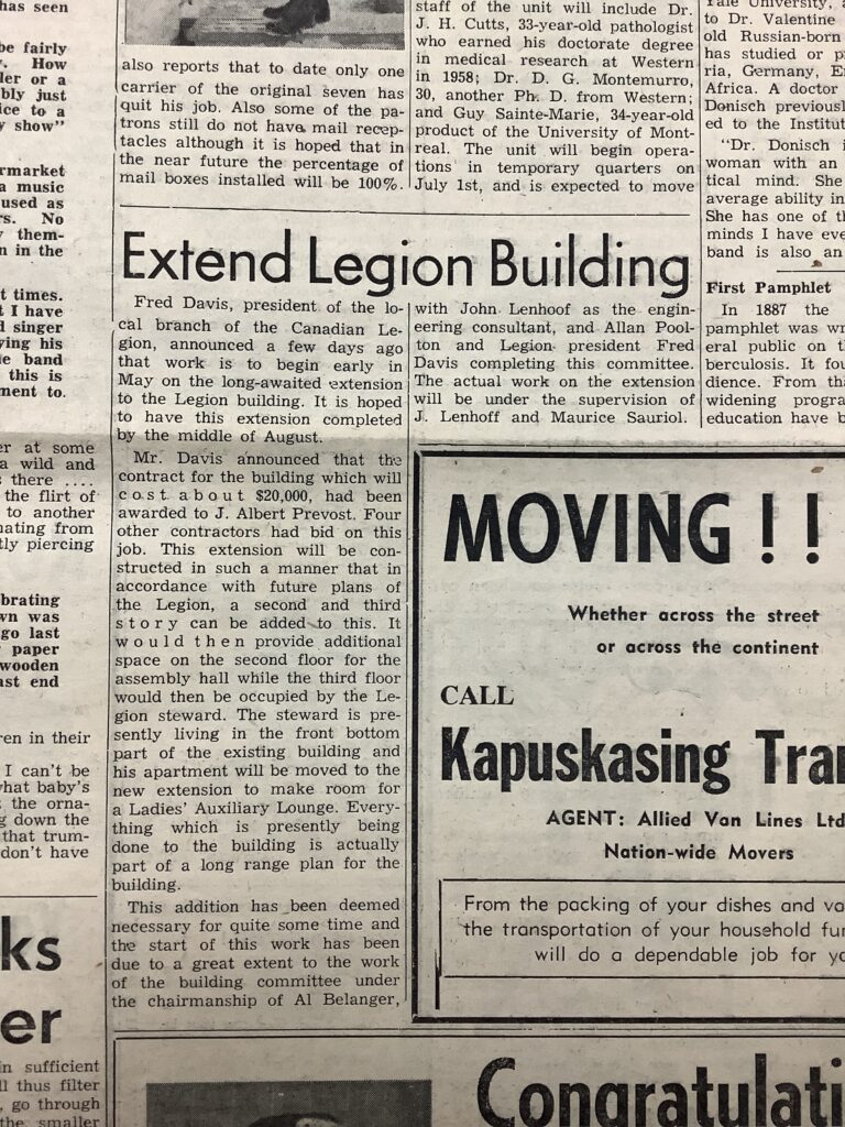 Kap History: Legion expansion project announced