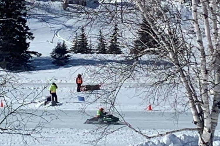 Snowmobile oval racing this weekend on Lake Commando cancelled amid safety concerns