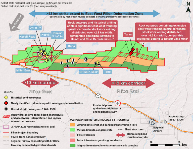 Torr Metals could start drilling west of Opasatika this winter or spring