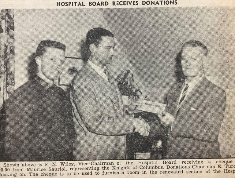 Hospital, fire department both figure in this week’s Kapuskasing history feature