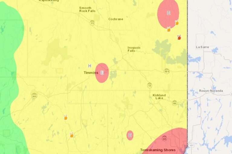 MNRF reports small new forest fires in our region headed into the weekend