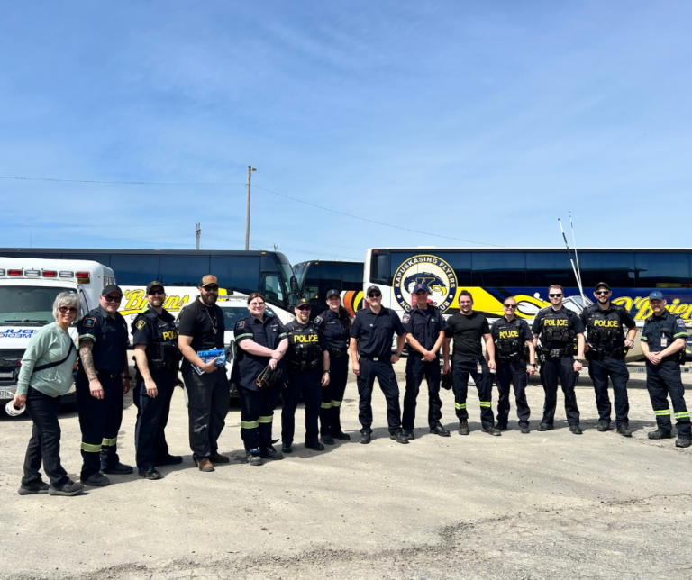 Barbeque held for Kashechewan evacuees and first responders in Kap