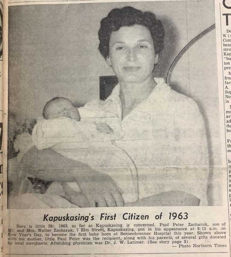 Kap History – first babies of 1963