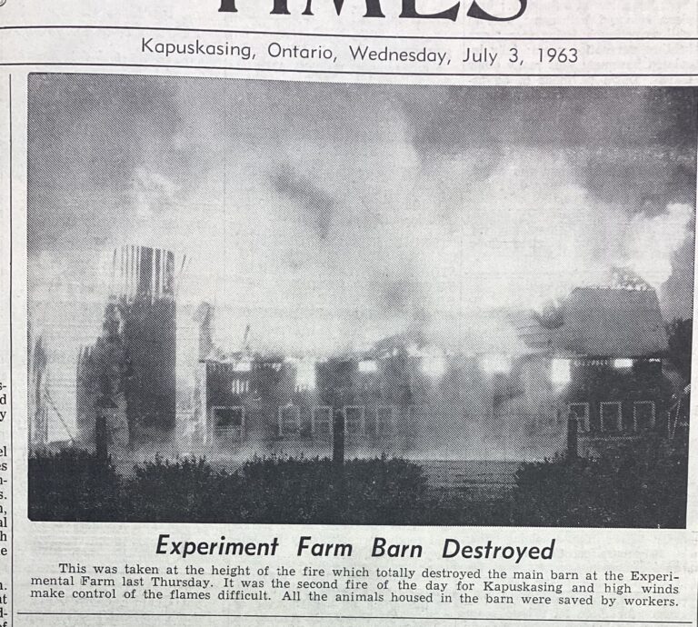 Kap History – second fire in less than 10 hours keeps fire department busy in 1963